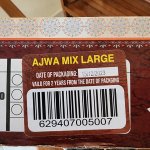 Kurma Ajwa Al Haramain - MIX LARGE (5kg per carton)